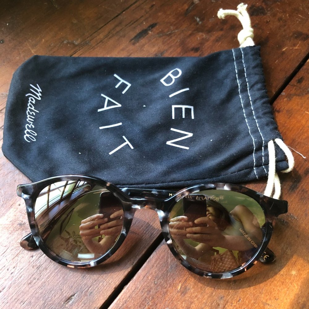 Madewell Layton Sunglasses, Tortoiseshell NWT
